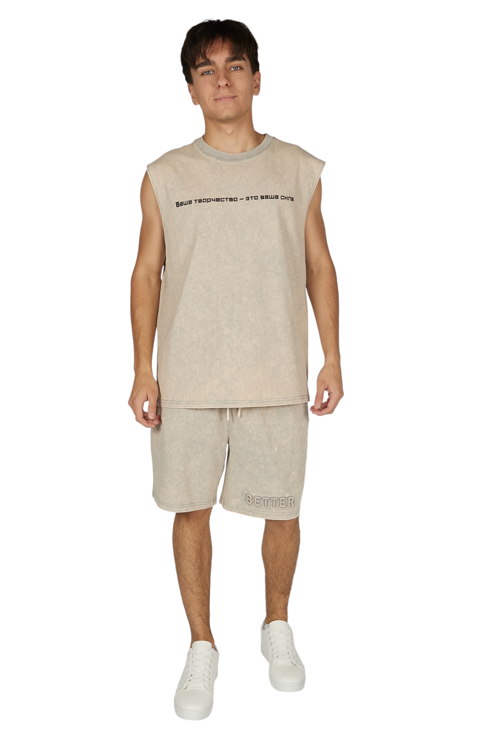 Майка мал.АРТ.B-TS36024,сер,хл