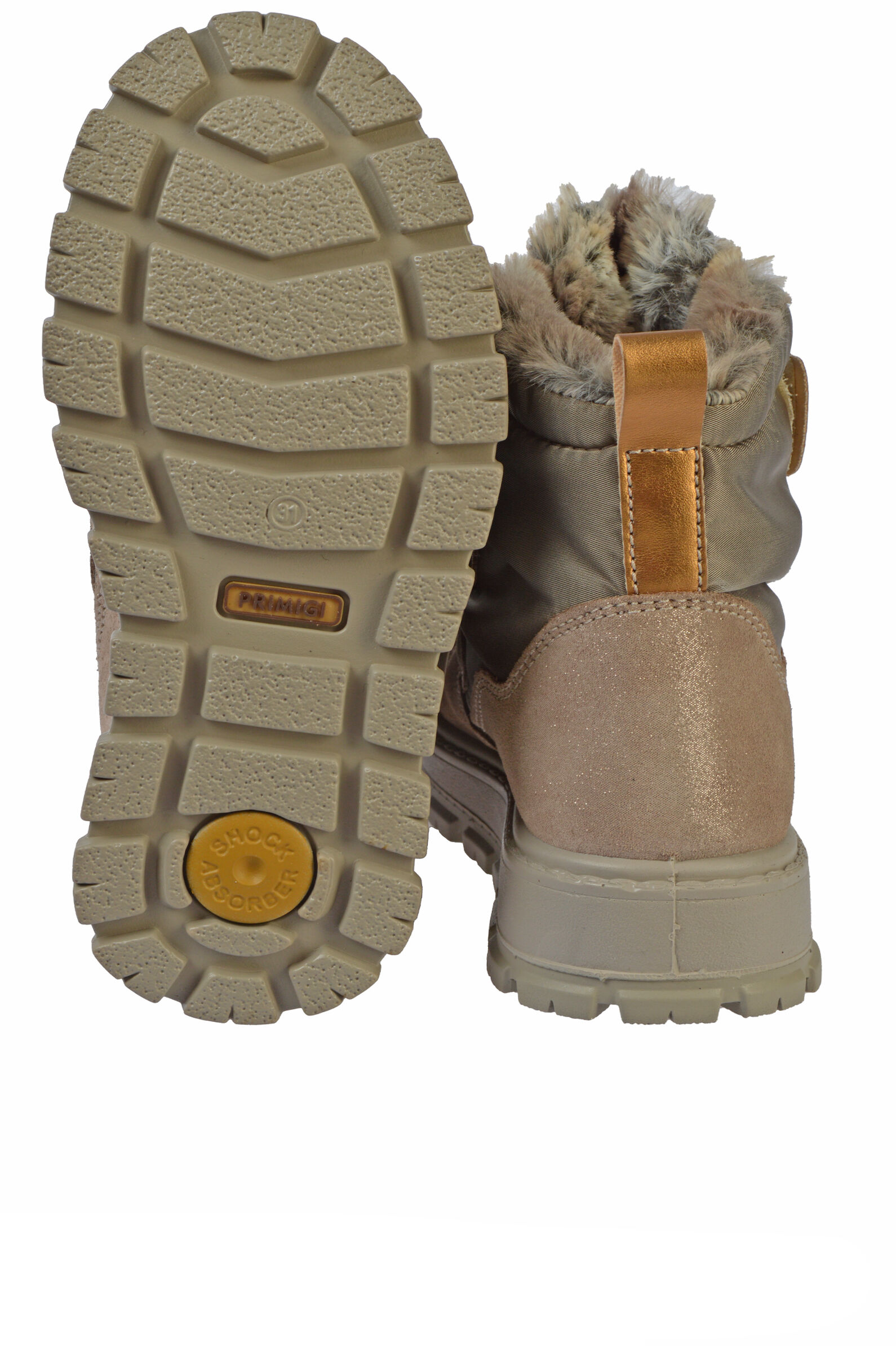 Ботинки дев. АРТ.4873033,т.роз-хаки,н.з-тек/и.м