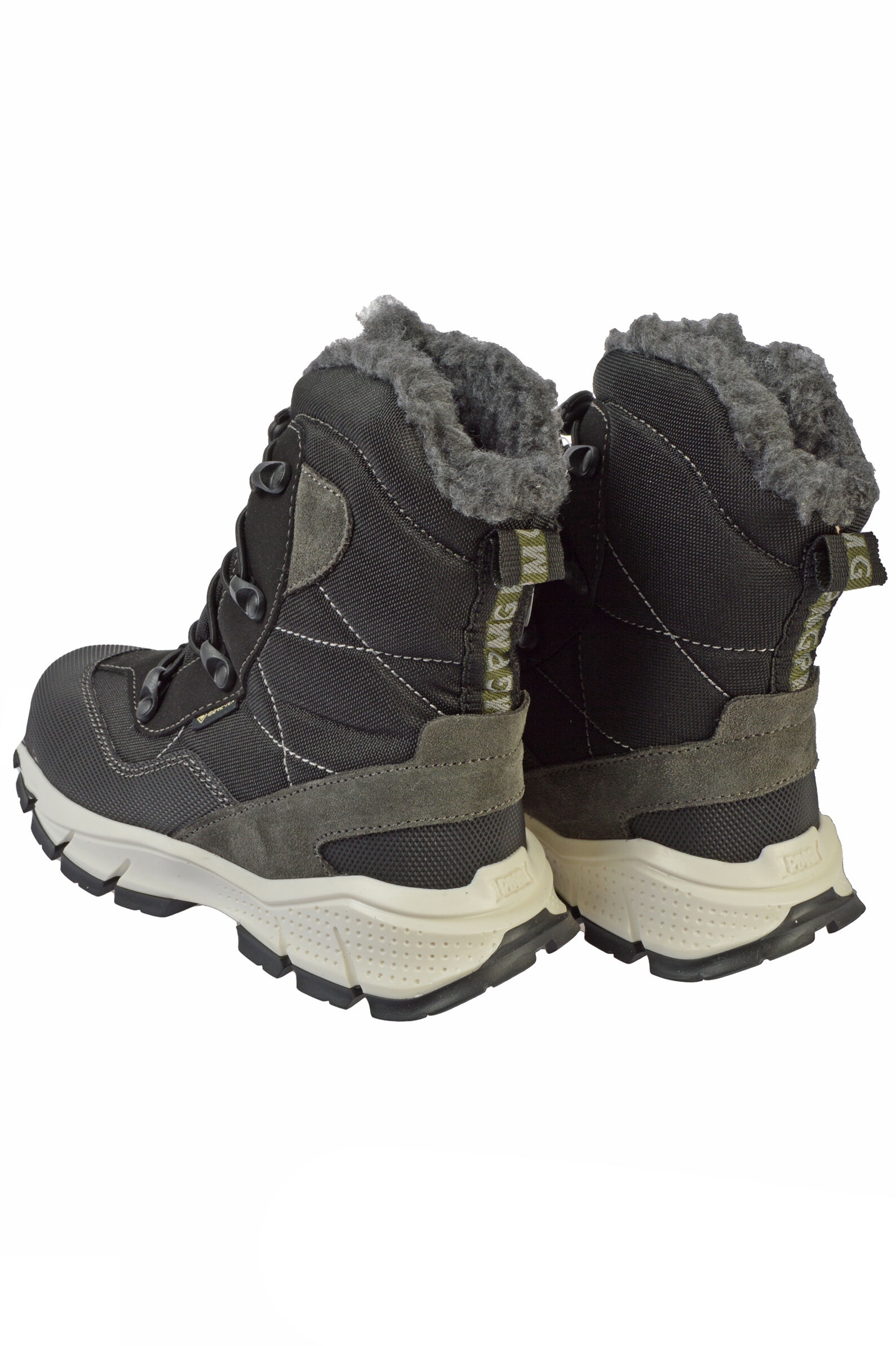 Ботинки мал. АРТ.4937122,чер-сер,тек-н.з/и.м