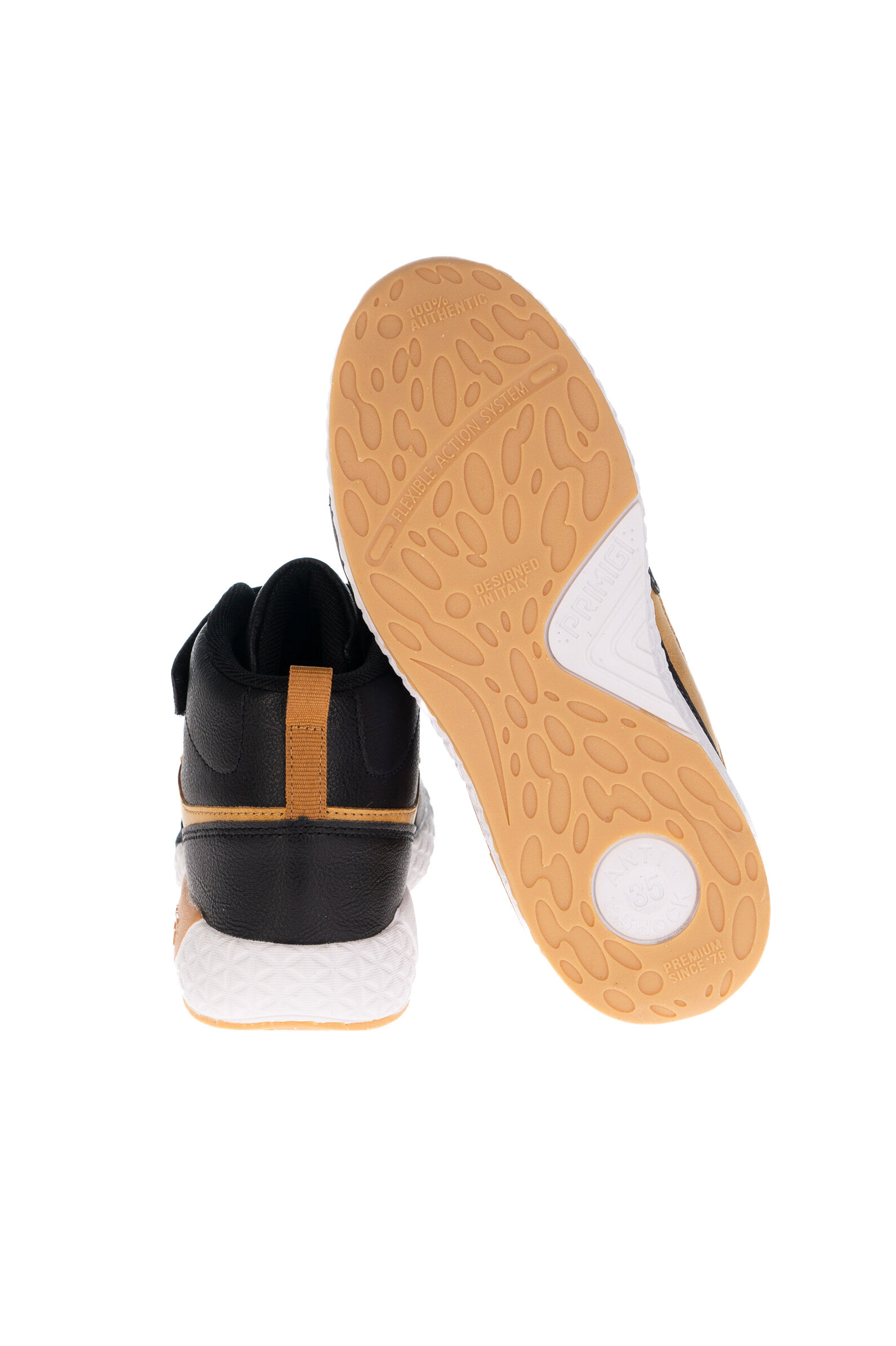 Ботинки мал. АРТ.4955322,чер-кор,и.к/тек