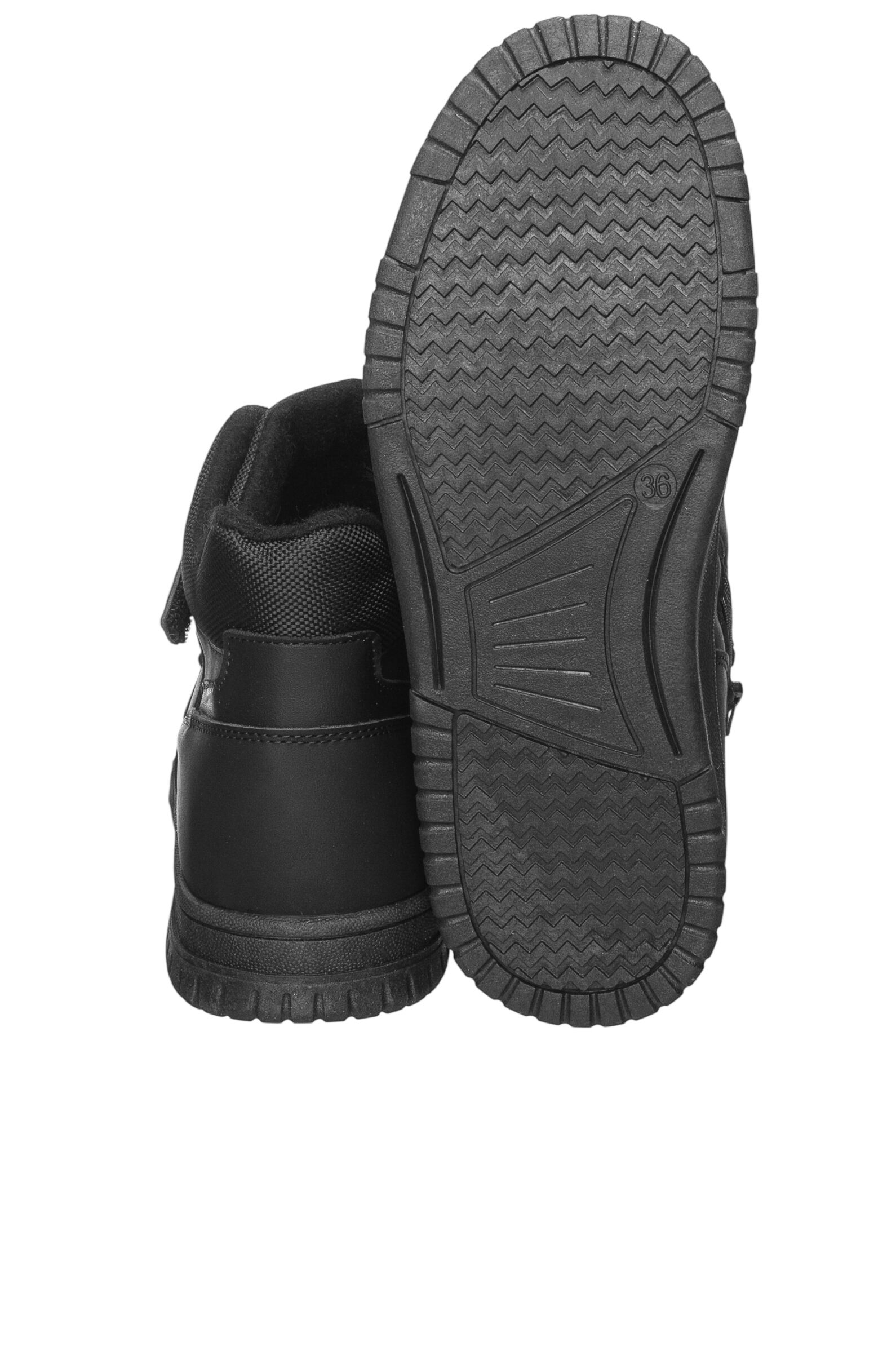 Ботинки мал. АРТ.59-0916C,чер,и.к-тек/шер-пэ