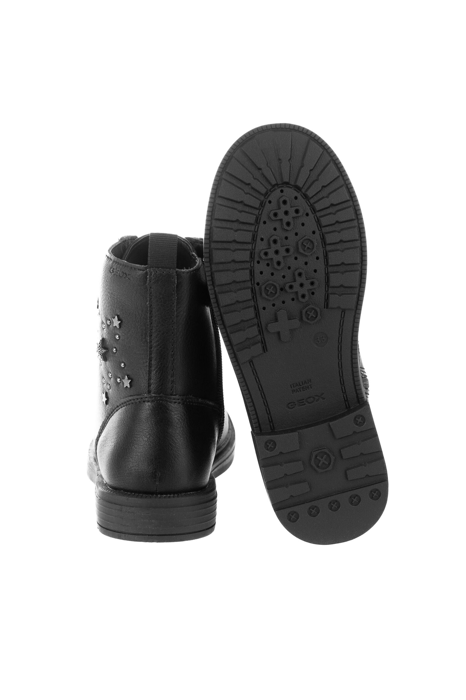 Ботинки дев. АРТ.J169QN,чер,и.к/и.мех