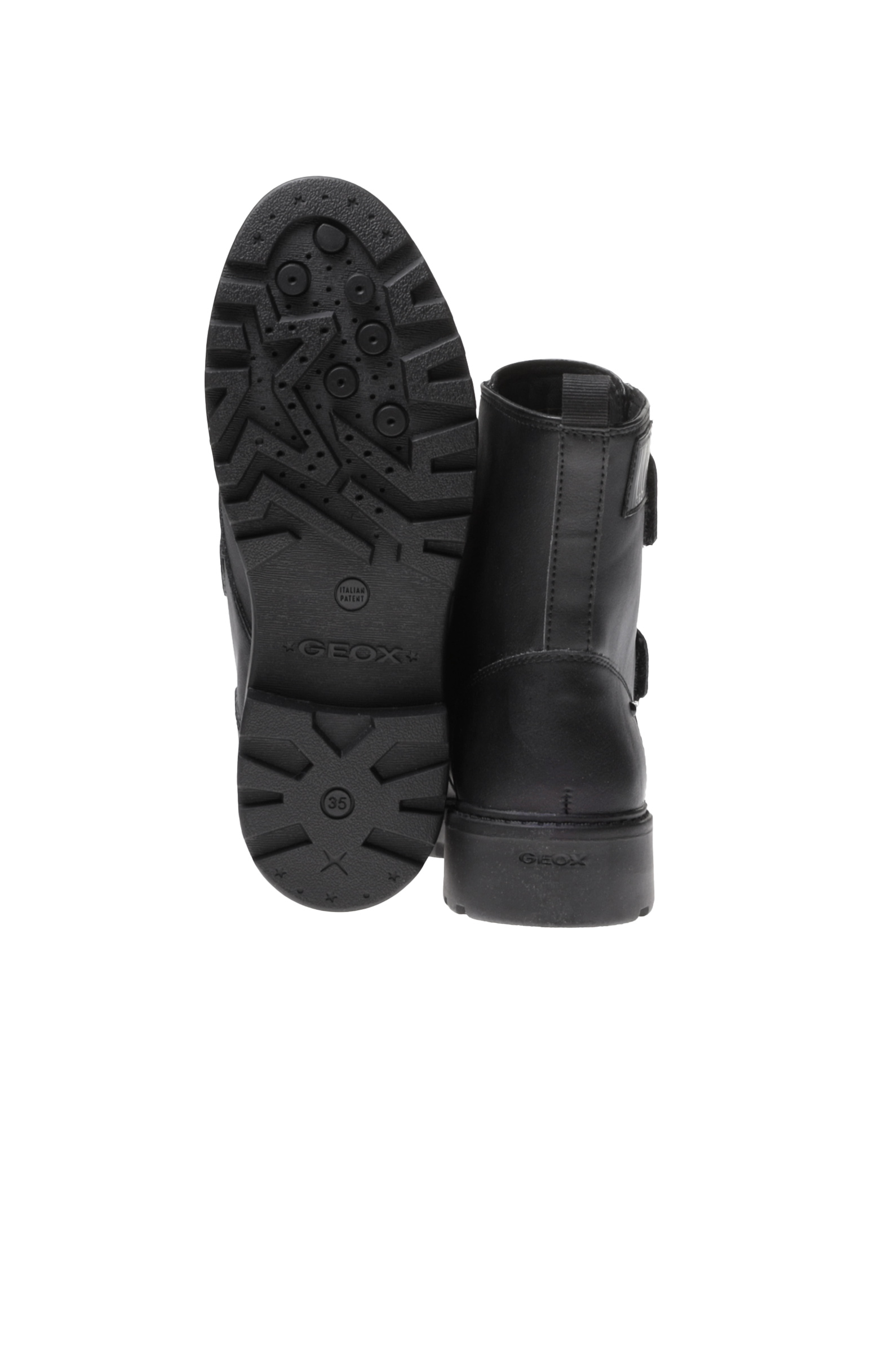 Ботинки дев. АРТ.J2620A,чер,и.к-тек/байка