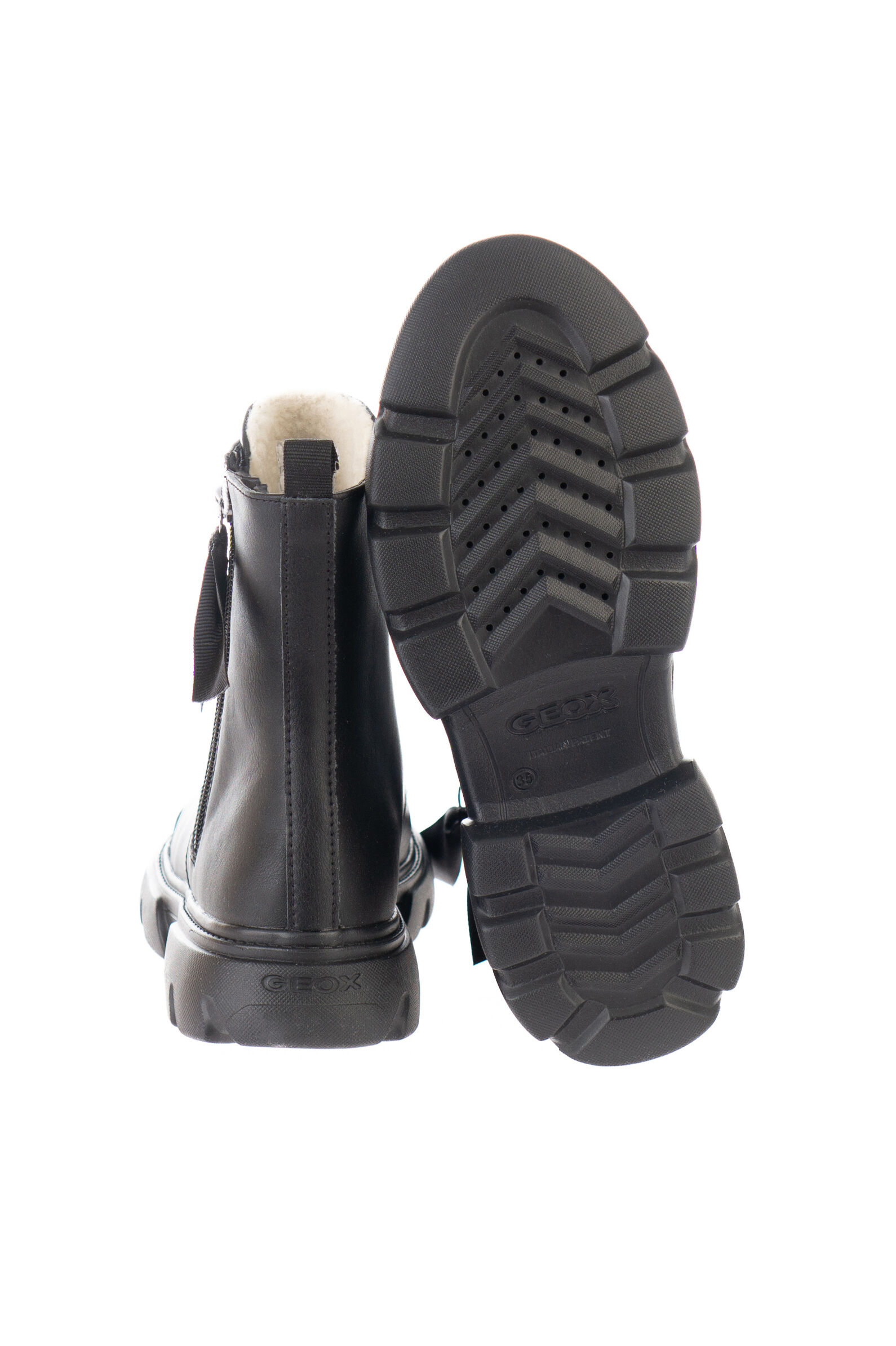 Ботинки дев. АРТ.J36HVH,чер,и.к/и.мех