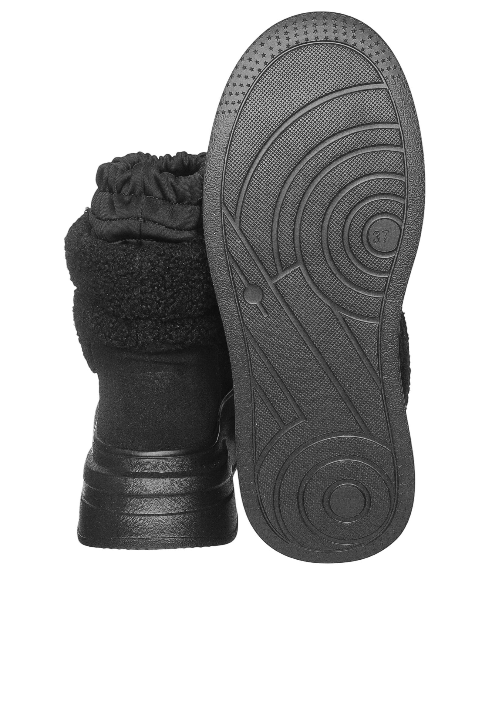 Ботинки жен. АРТ.SF2361S401,чер,н.з-тек/тек-н.к