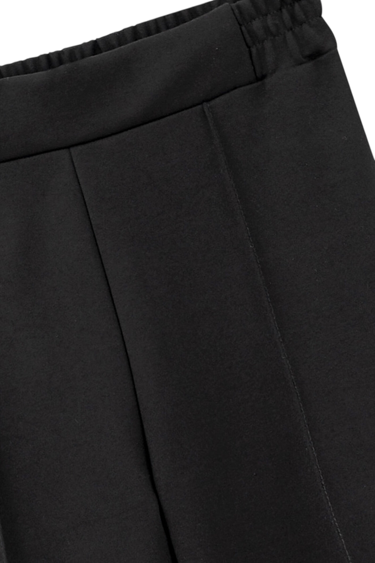 Брюки дев. АРТ.252109,чер,виск-нейл-эл