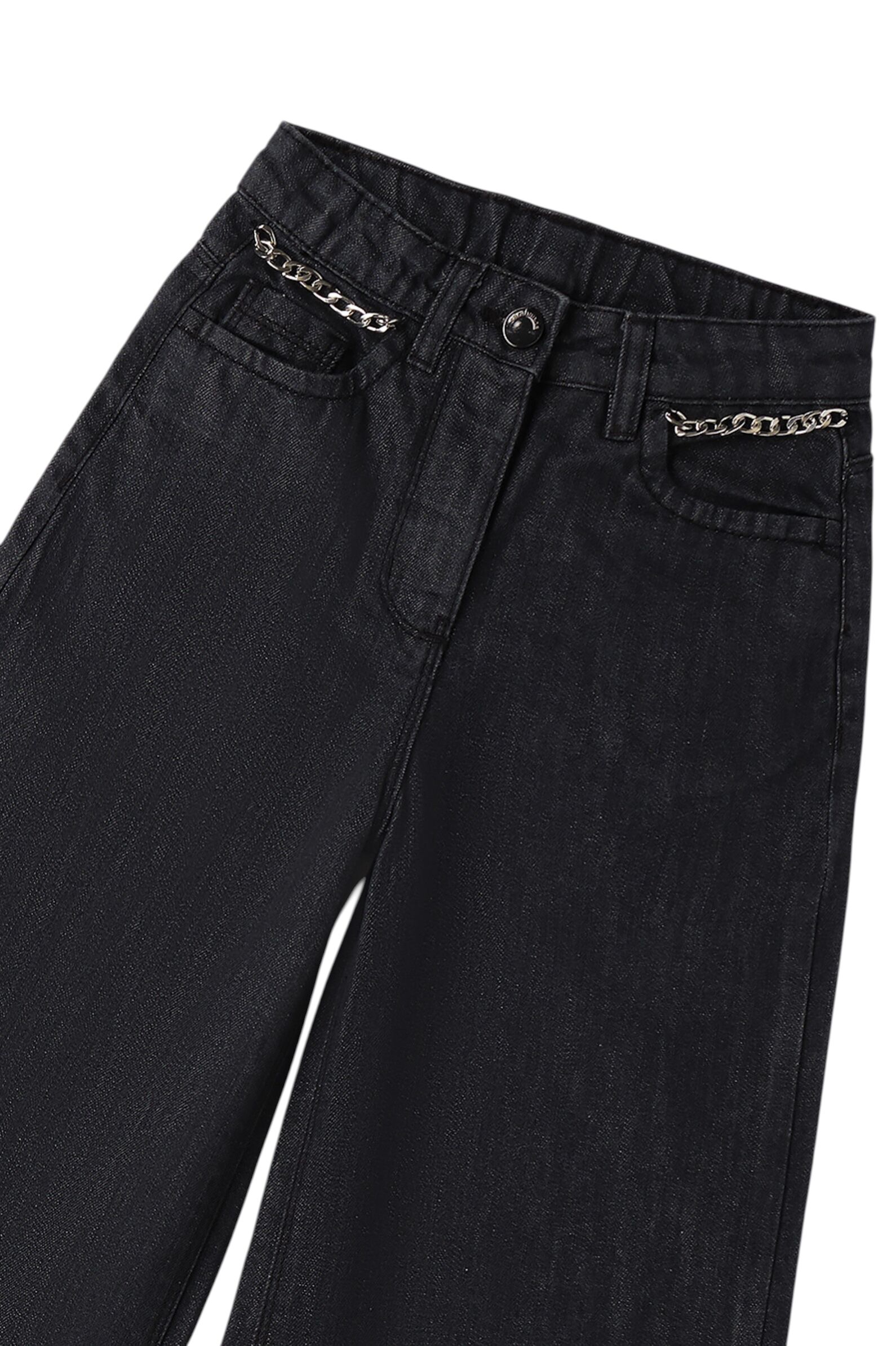 Джинсы дев. АРТ.0.F544.00,сер,хл