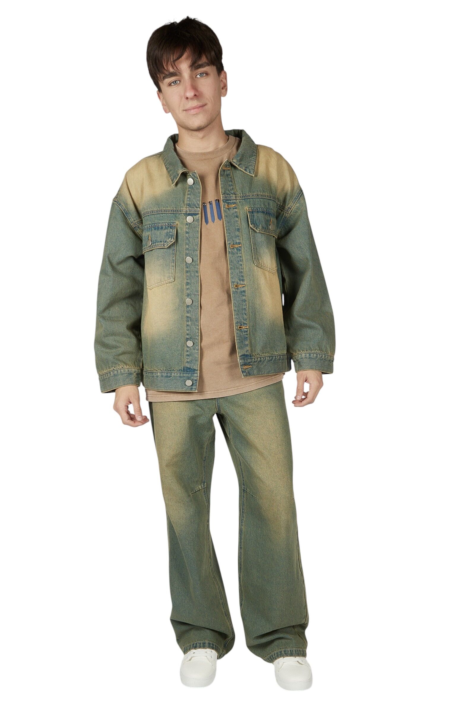 Джинсы АРТ.B-JN36018,син,хл