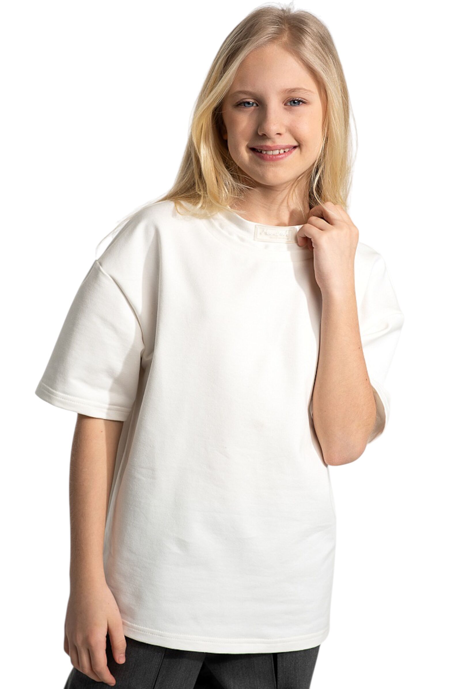 Футболка дев. АРТ.1509,мол,хл-пэ-лайкра