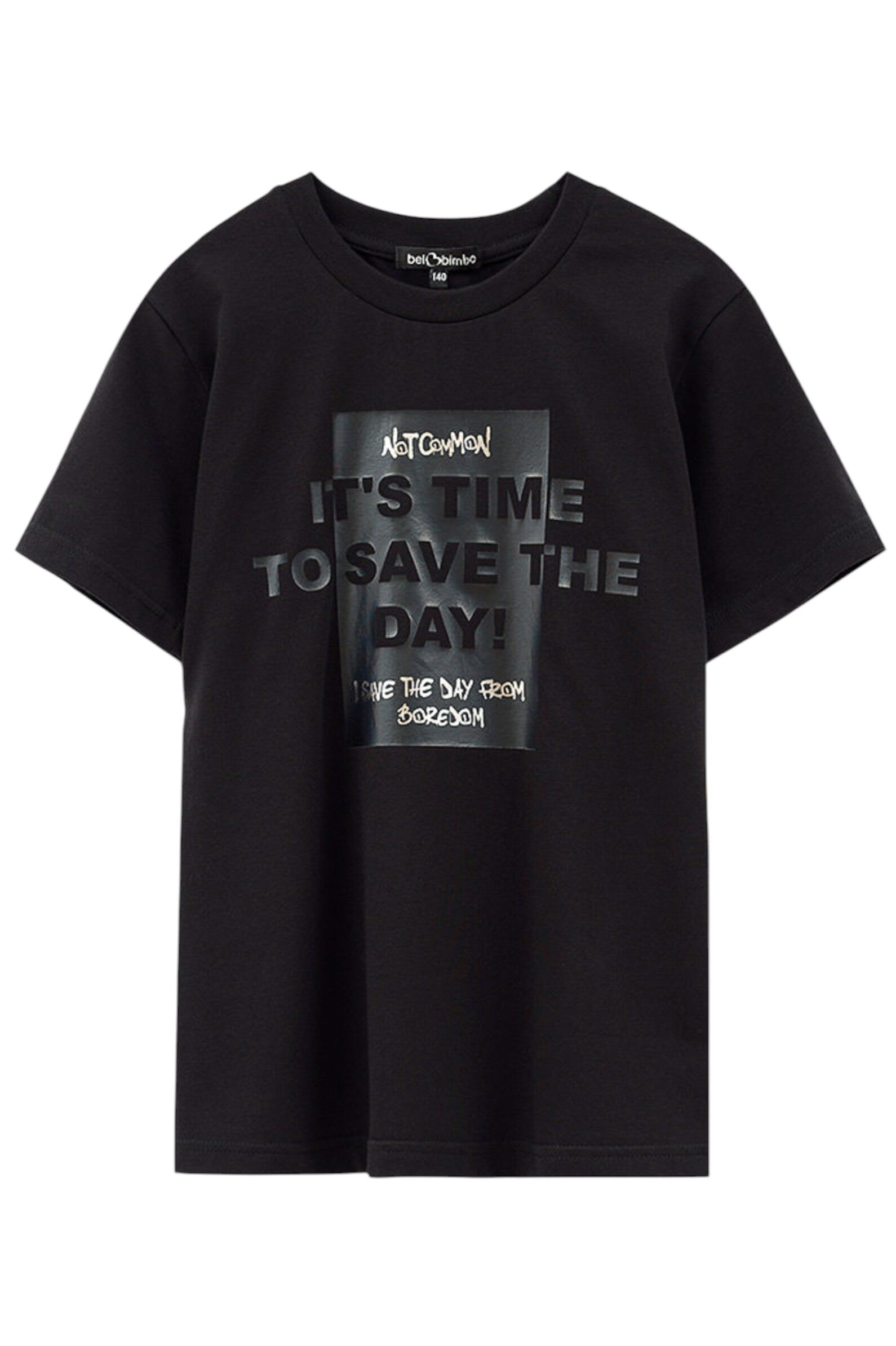 Футболка мал. АРТ.252239,чер,хл-эл