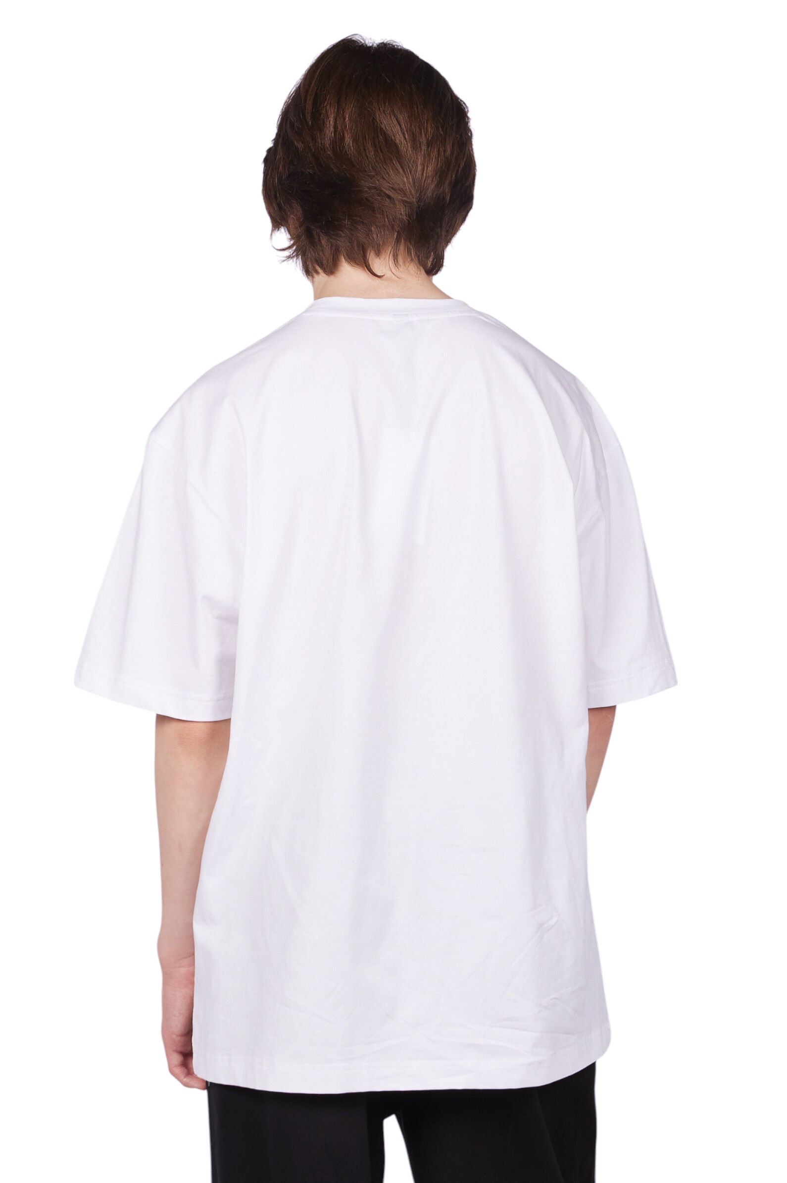 Футболка мал. АРТ.B-TS35213,бел,хл-пэ