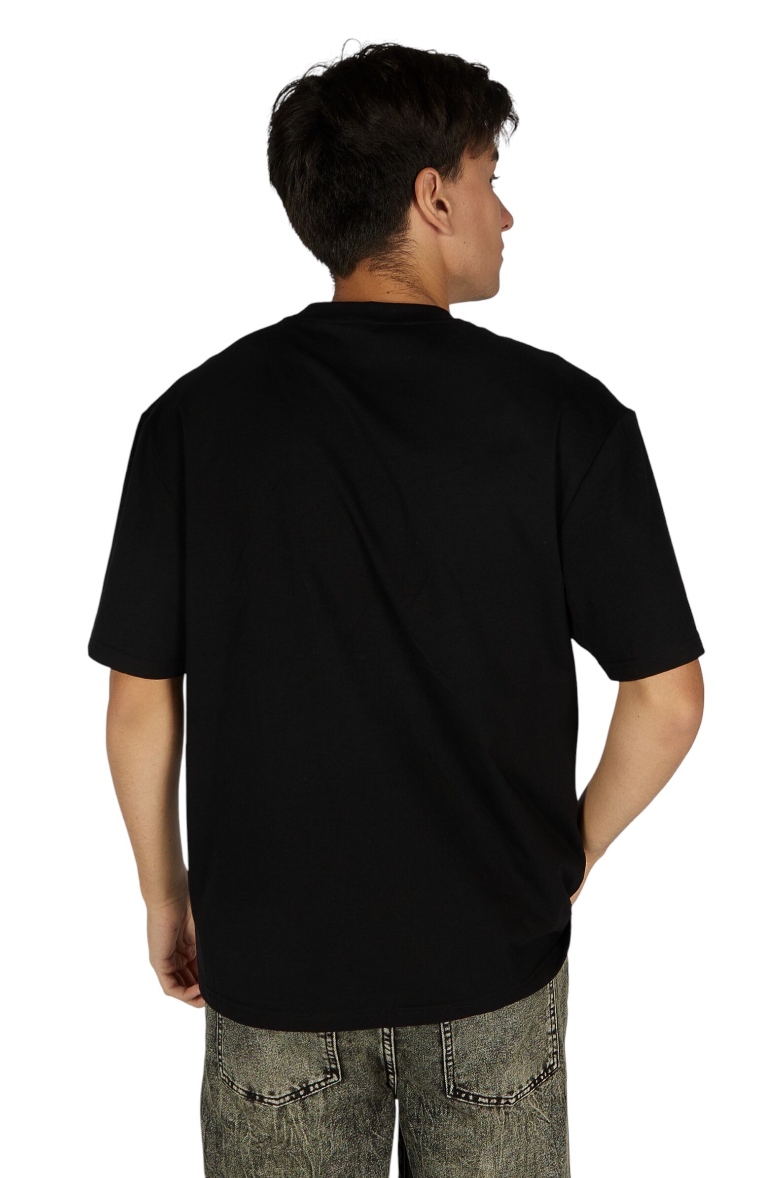 Футболка АРТ.B-TS36033,чер-бел,хл-эл