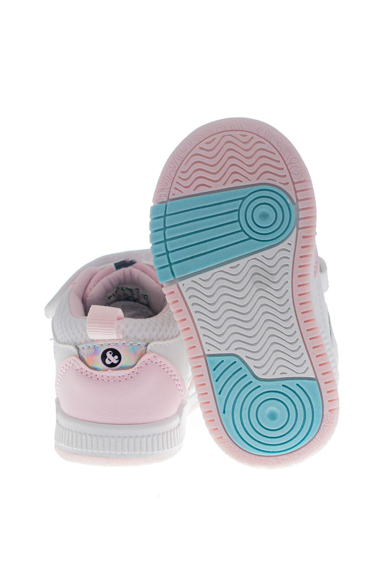 Кеды дев. АРТ.7-724018-2441,бел-роз,и.к-тек/тек