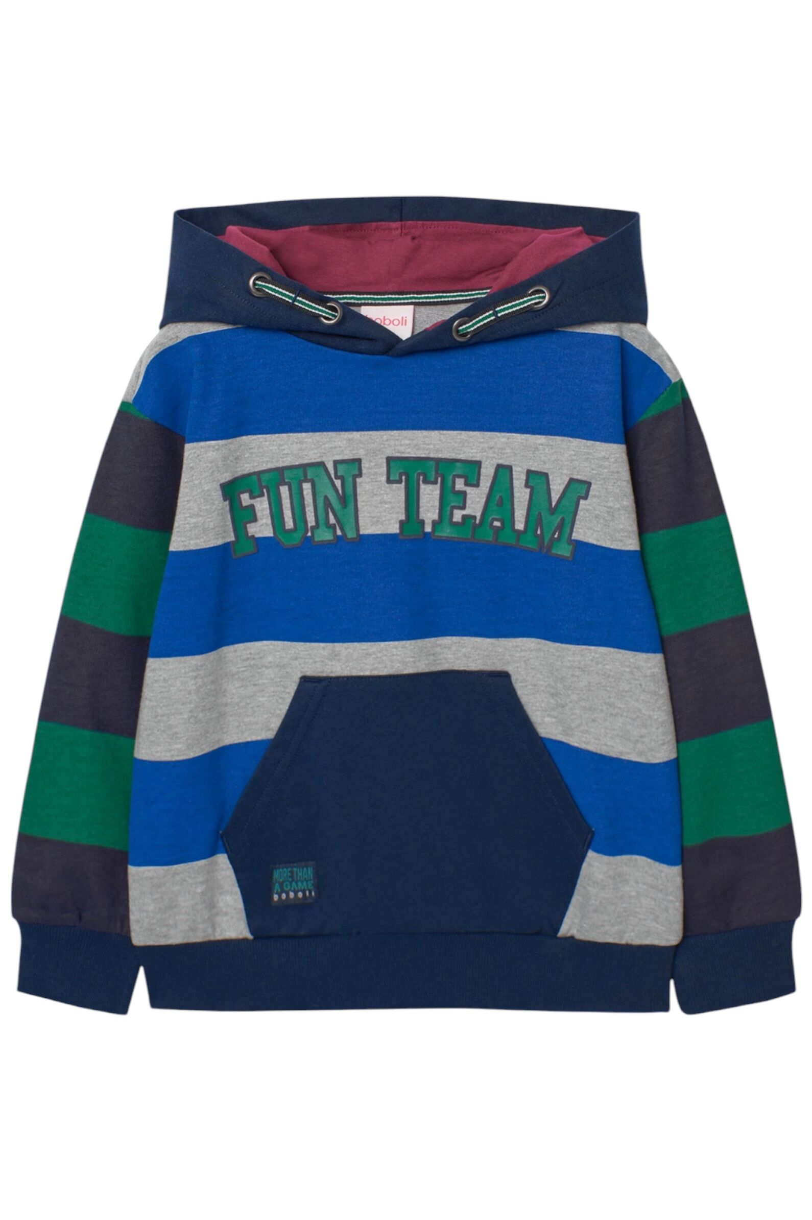 Худи мал. АРТ.509240,син-сер,хл-пэ