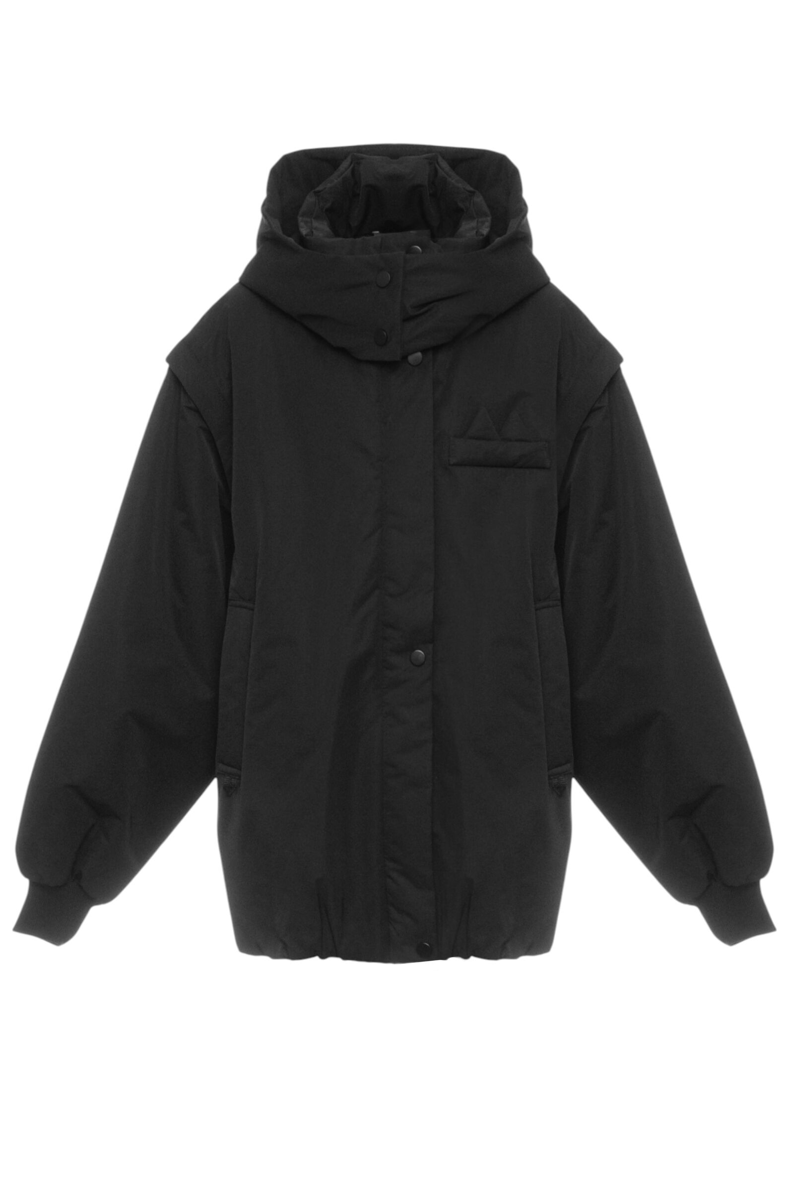 Куртка-жилет дев.АРТ.Urban,чер,полиэф/пэ