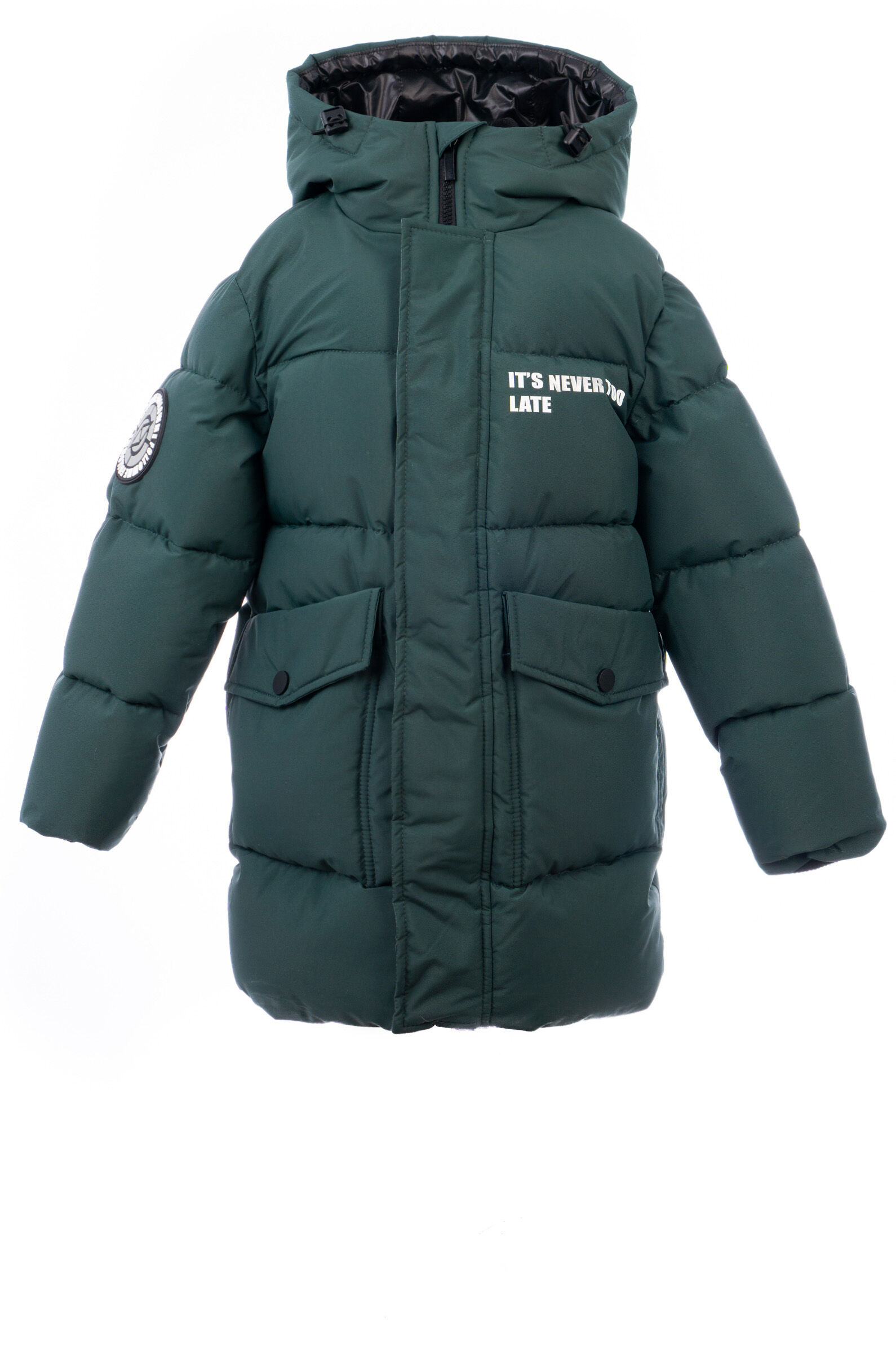 Куртка мал. АРТ.233308,зел,пэ/пэ/пэ