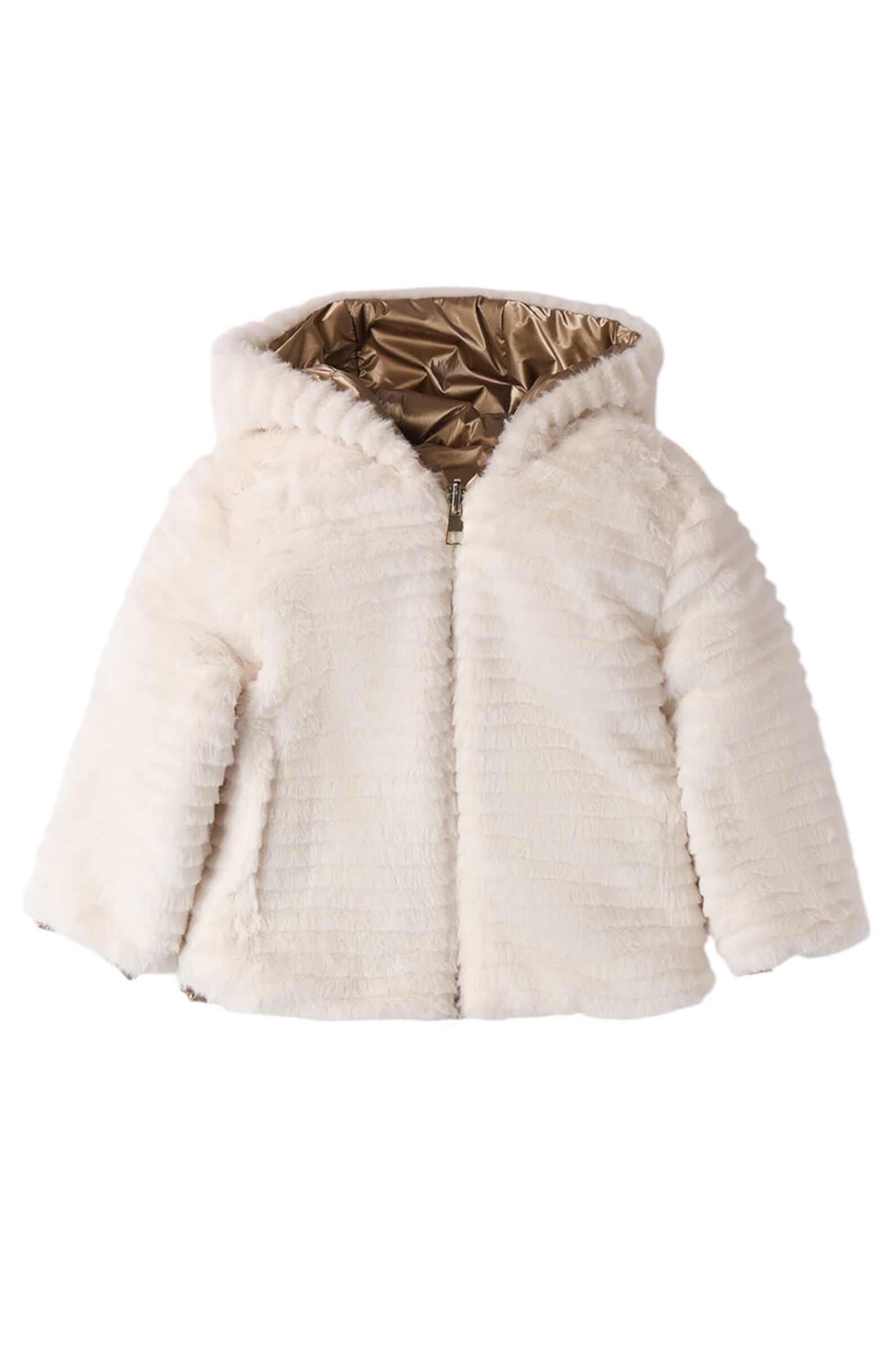 Куртка дев. АРТ.4.A636.00,беж,па/нейл