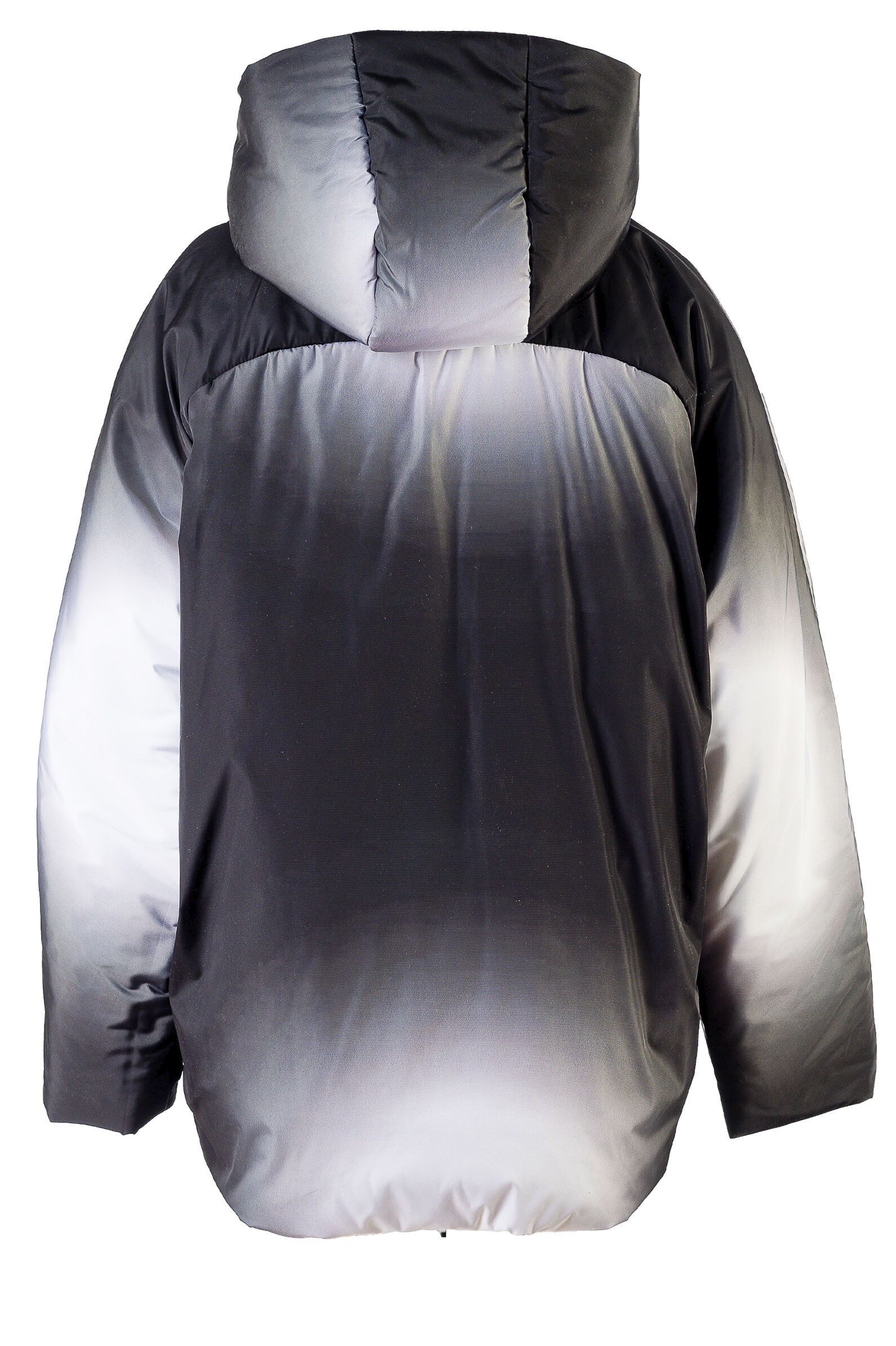 Куртка дев. АРТ.Devi,чер-бел,полиэфир/аляска