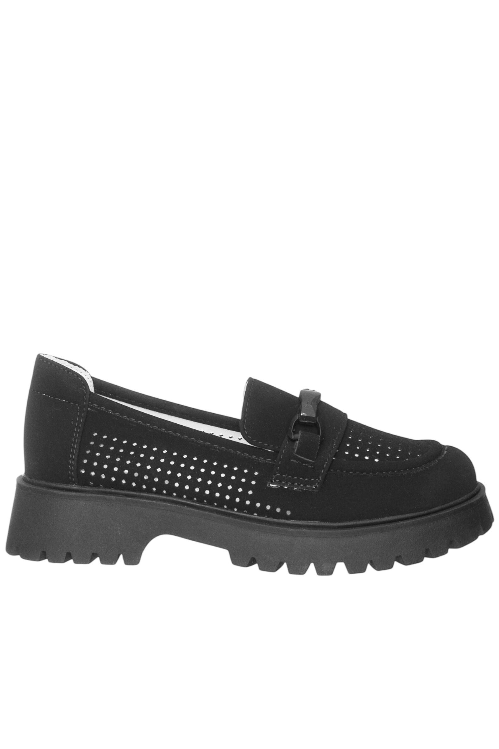 Лоферы дев. АРТ.32-0600B,чер,н.к/н.к