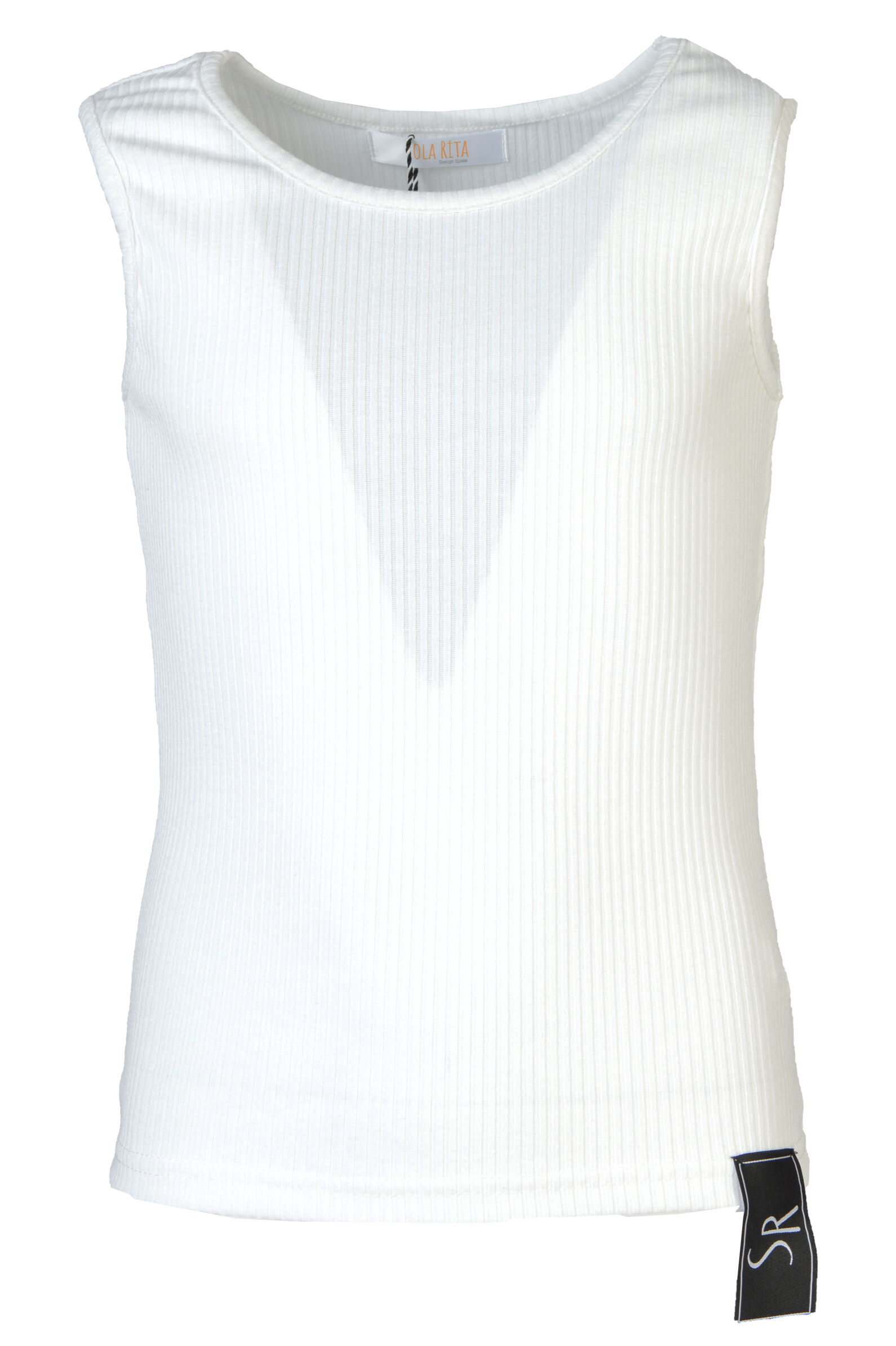 Майка дев. АРТ.SR400A111,бел,хл-эл