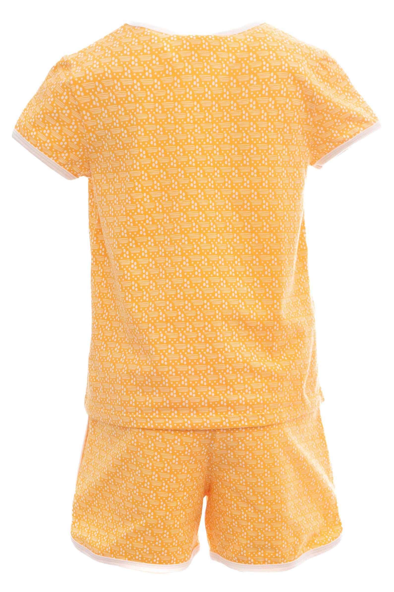 Пижама дев. АРТ.928201,жел,хл-эл