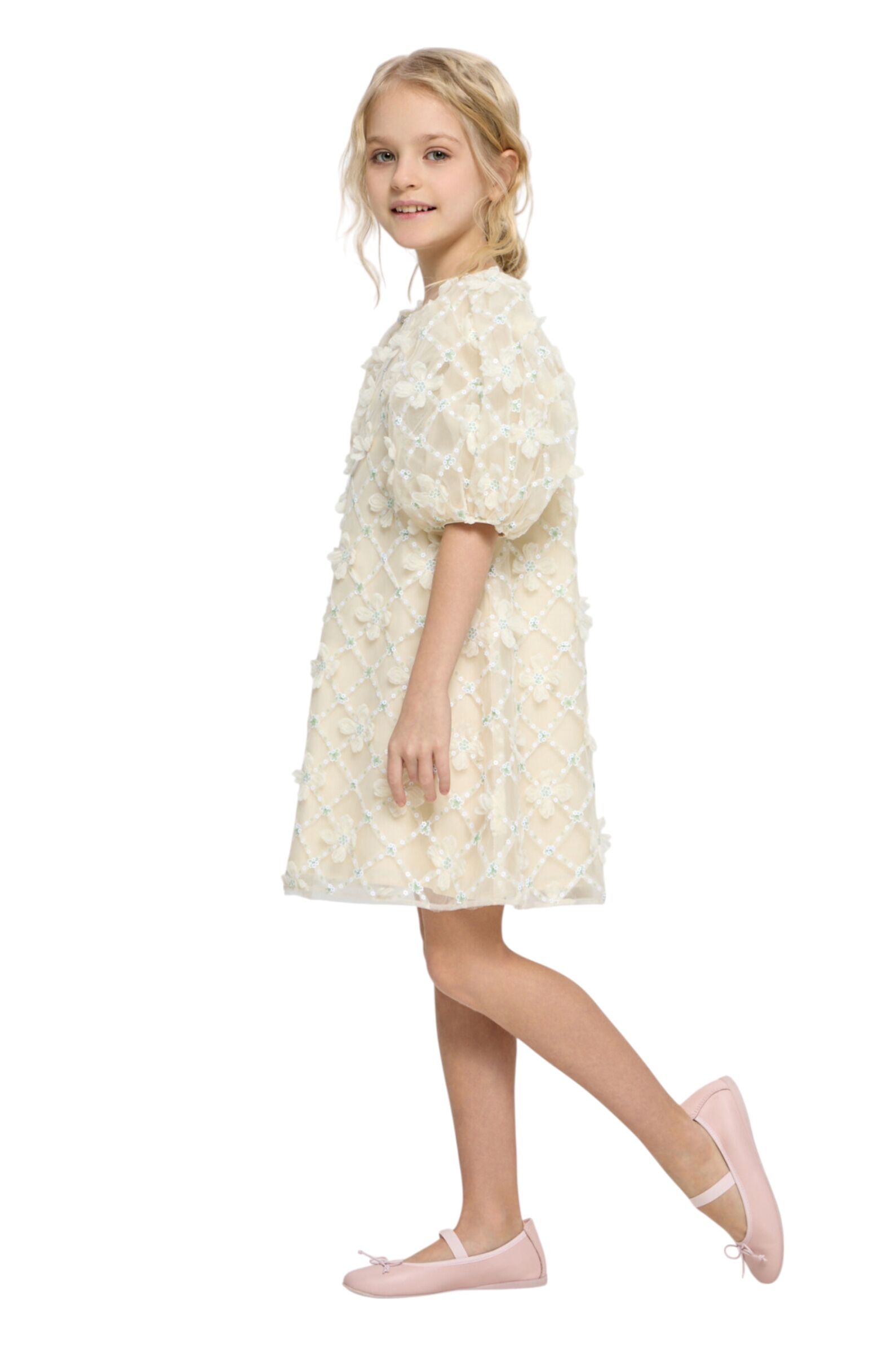 Платье дев. АРТ.1703.43,мол,пэ/хл