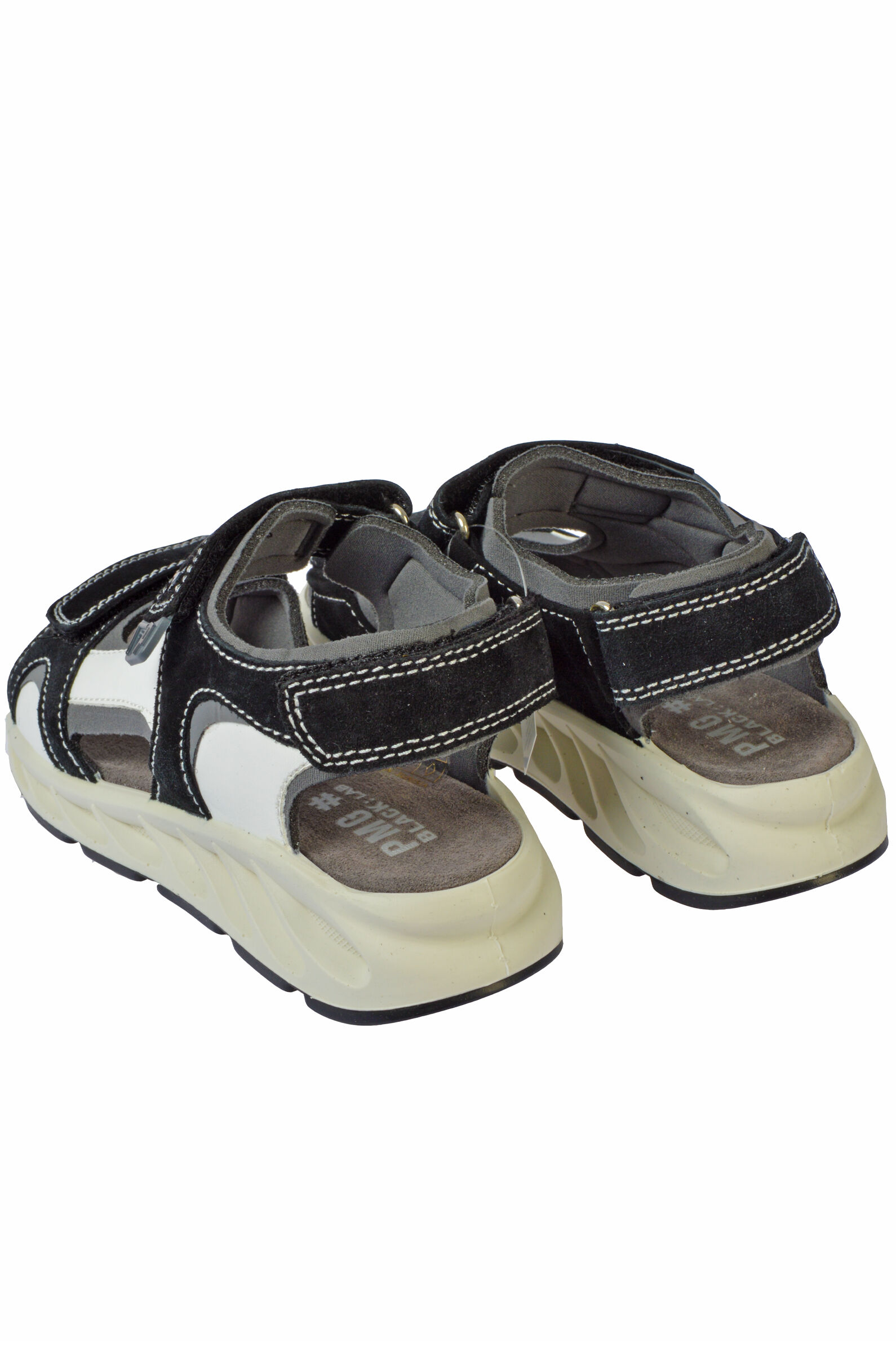 Сандалии мал. АРТ.3898133,чер-бел,н.з-и.к-тек/тек