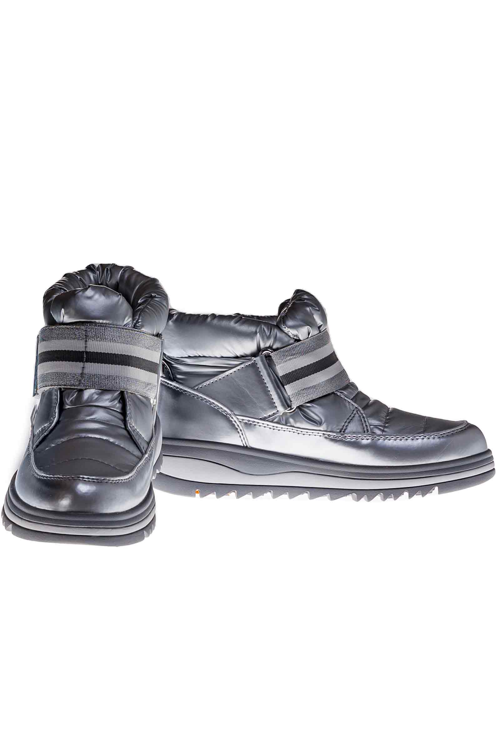 Сапоги дев. АРТ.J26EWA,сереб,тек-и.к/и.м-тек