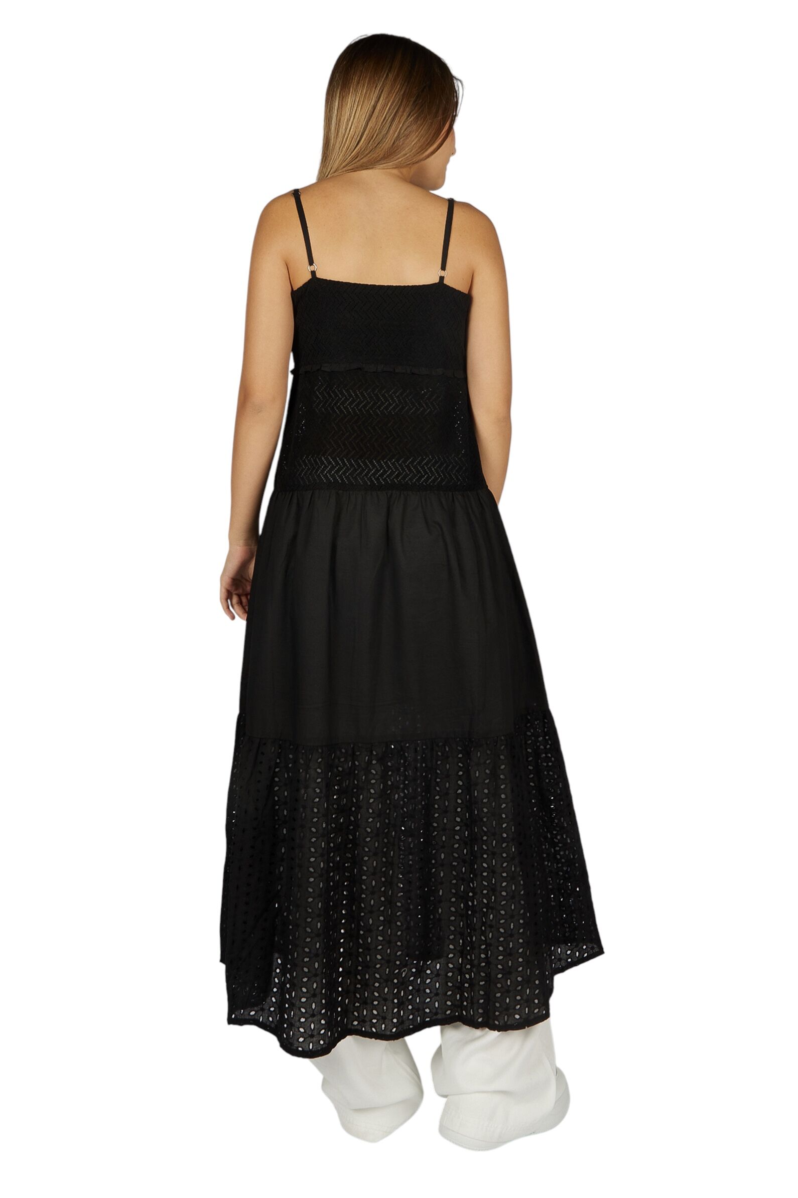 Сарафан дев.АРТ.G-DR26054,чер,хл