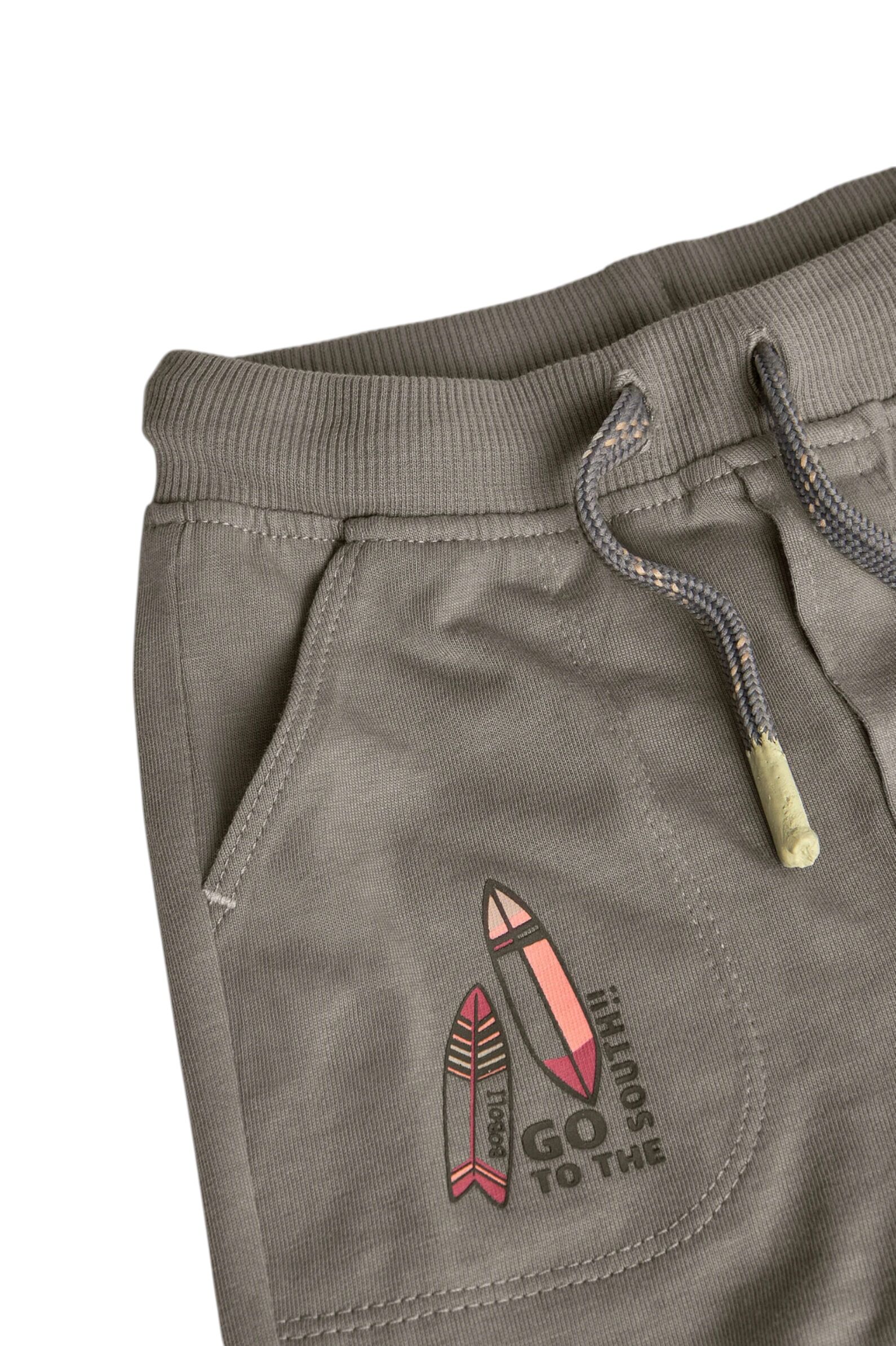 Шорты мал. АРТ.391047,сер,хл