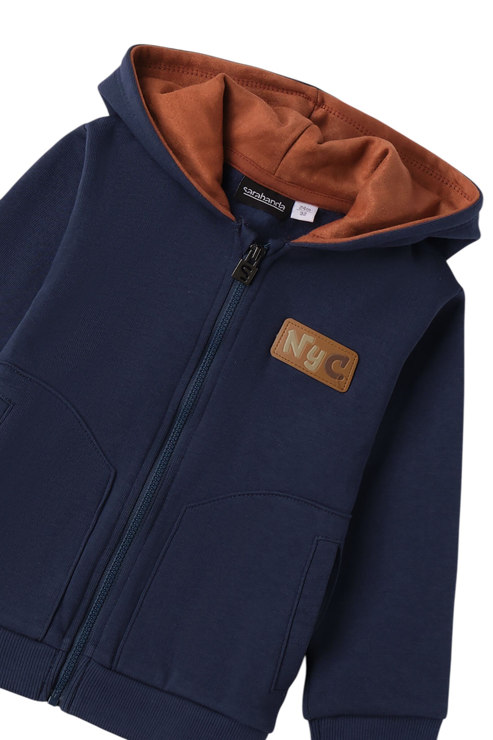 Толстовка мал. АРТ.0.F145.00,син,хл-пэ