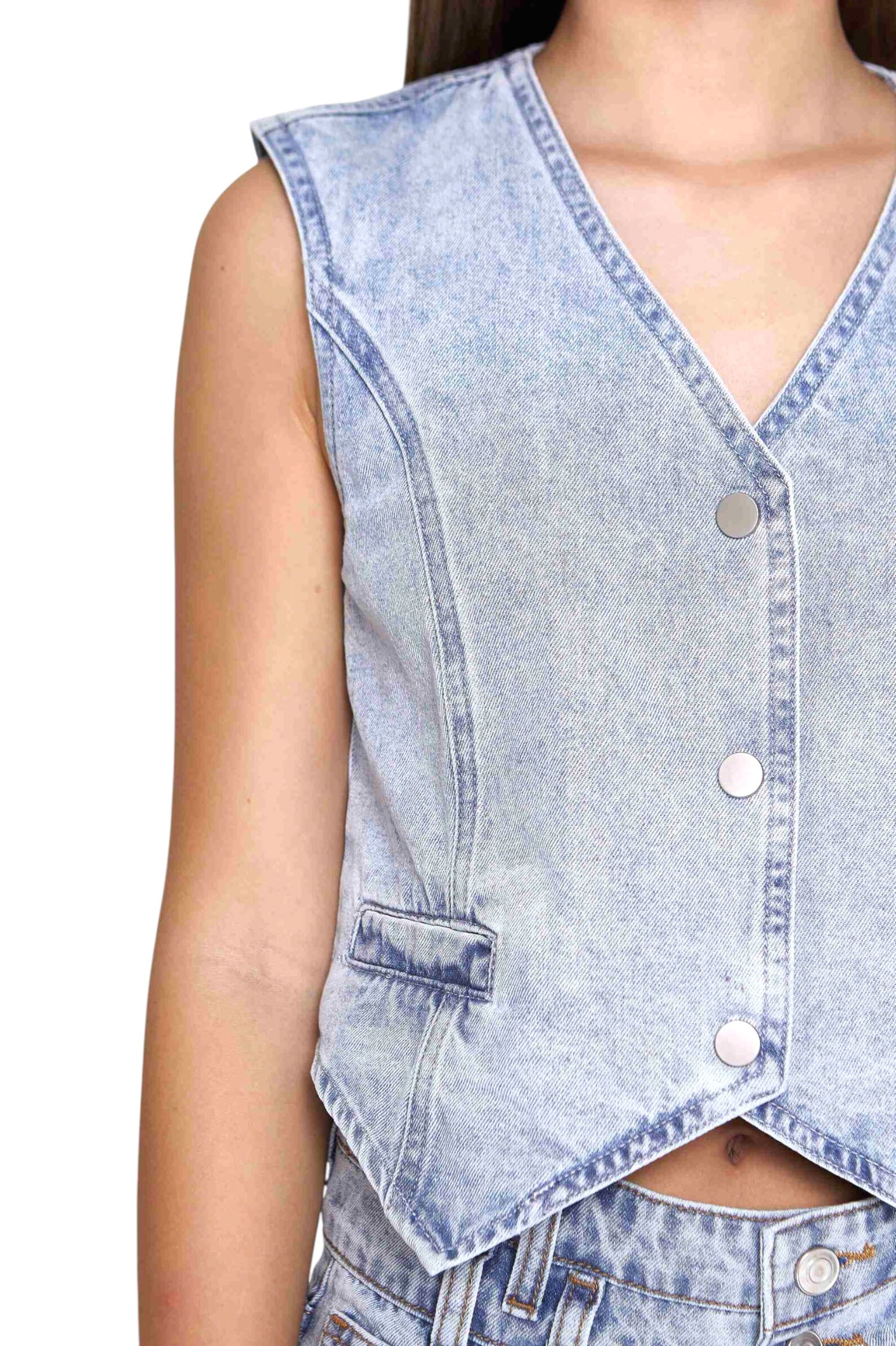 Жилет дев АРТ.G-VST25171,гол,хл